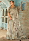 Chhap Vol 1 by Bhumi Pure Linen With Floral Digital Printed Saree Online Wholesale